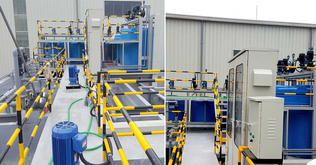 Việt Phát thi công hệ thống xử lý nước thải xi mạ tại Vĩnh Phúc
