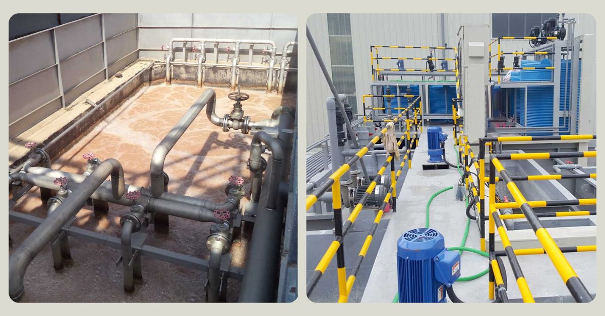 Dự án xử lý nước thải xi mạ công suất 60m3/ngày đêm của Việt Phát