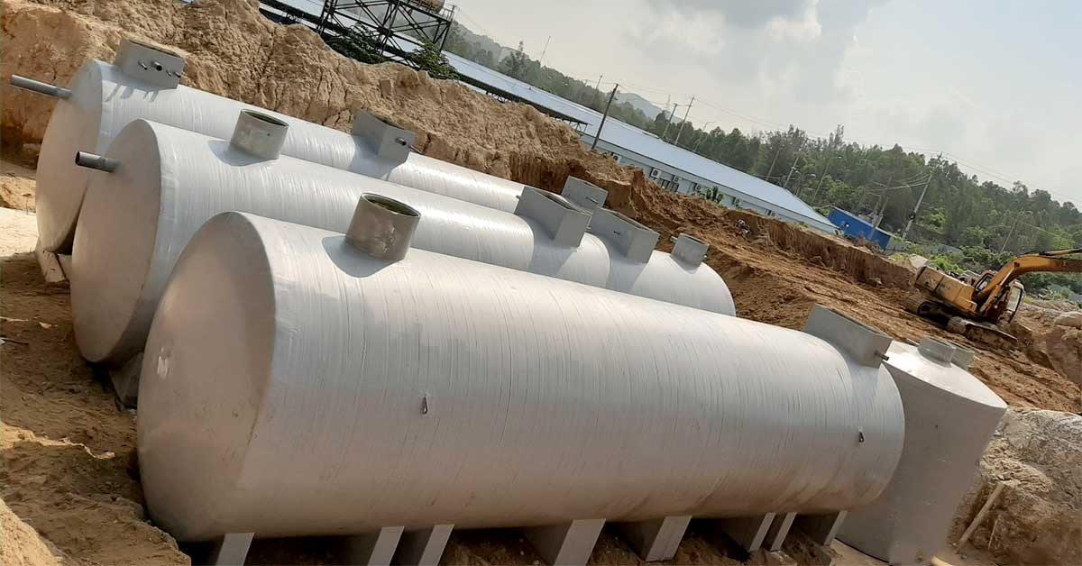 Module xử lý nước thải composite