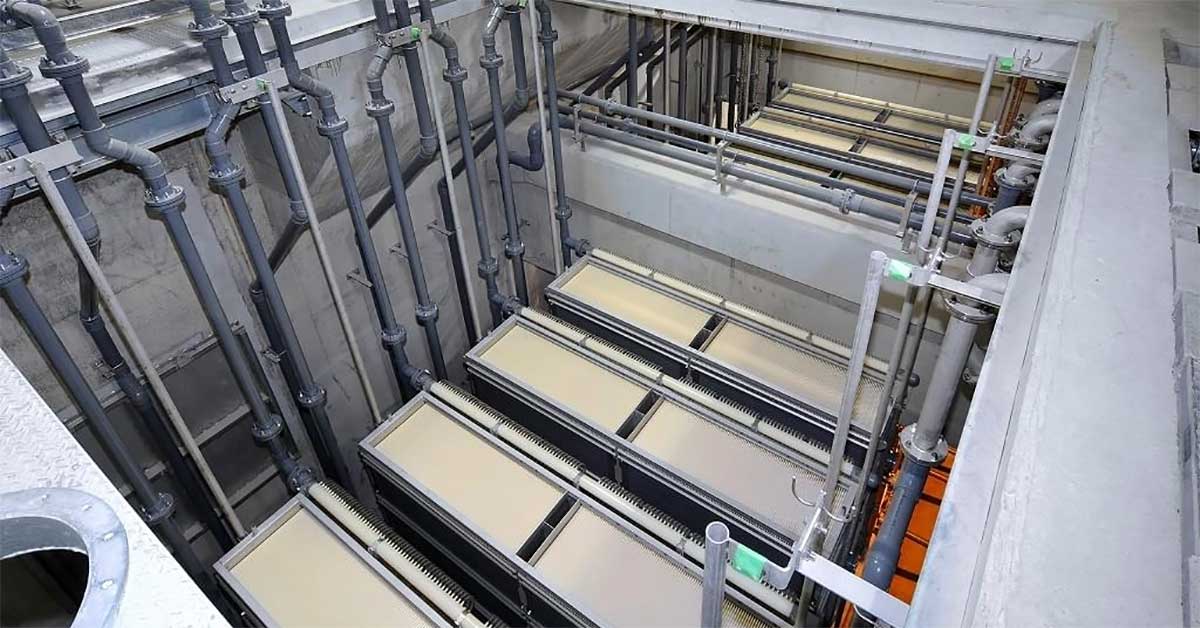 Bể MBR xử lý nước thải