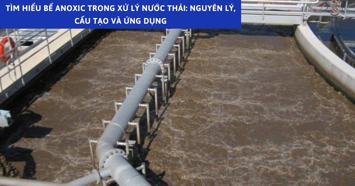 Tìm Hiểu Bể Anoxic Trong Xử Lý Nước Thải: Nguyên Lý, Cấu Tạo và Ứng Dụng