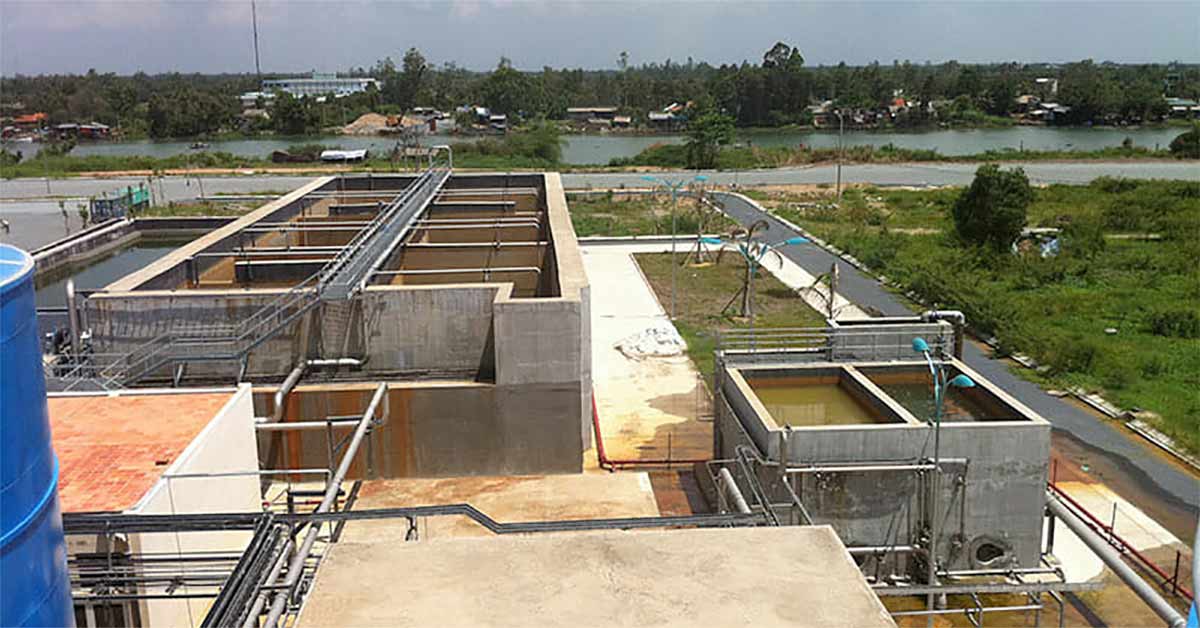 Hệ thống xử lý nước thải cho khu dân cư tập trung