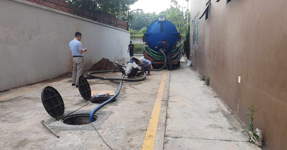 Bổ sung bùn vi sinh mới và tiến hành nuôi cấy vi sinh