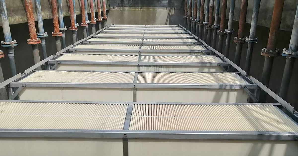 Bể MBR xử lý nước thải sinh hoạt