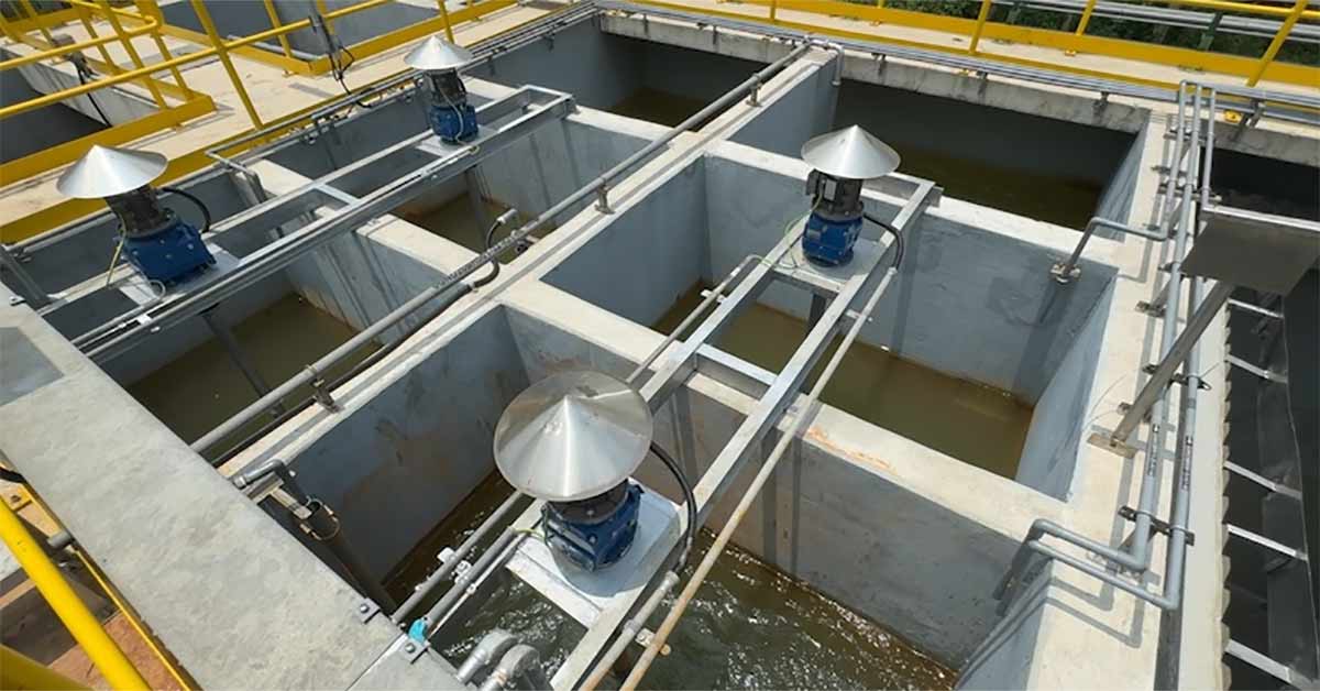 Hệ thống xử lý nước thải sinh hoạt ứng dụng công nghệ hoá lý