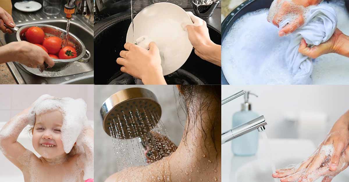 Nguồn gốc phát sinh nước thải xám