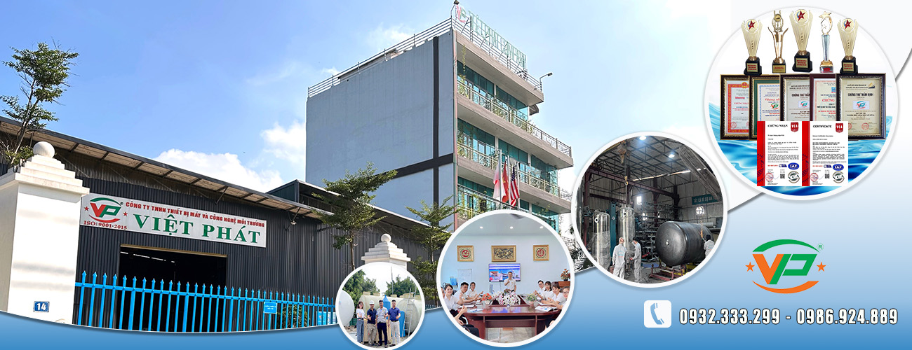 banner thương hiệu xử lý nước thải việt phát