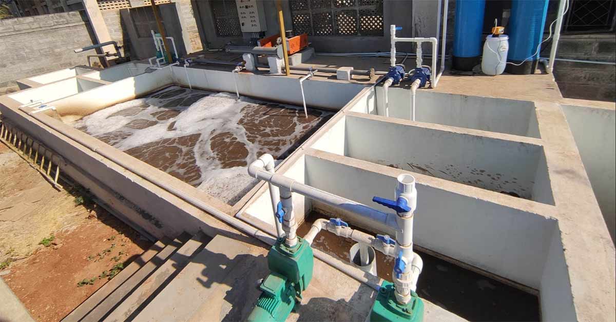Hệ thống xử lý nước thải sinh hoạt bằng công nghệ AAO