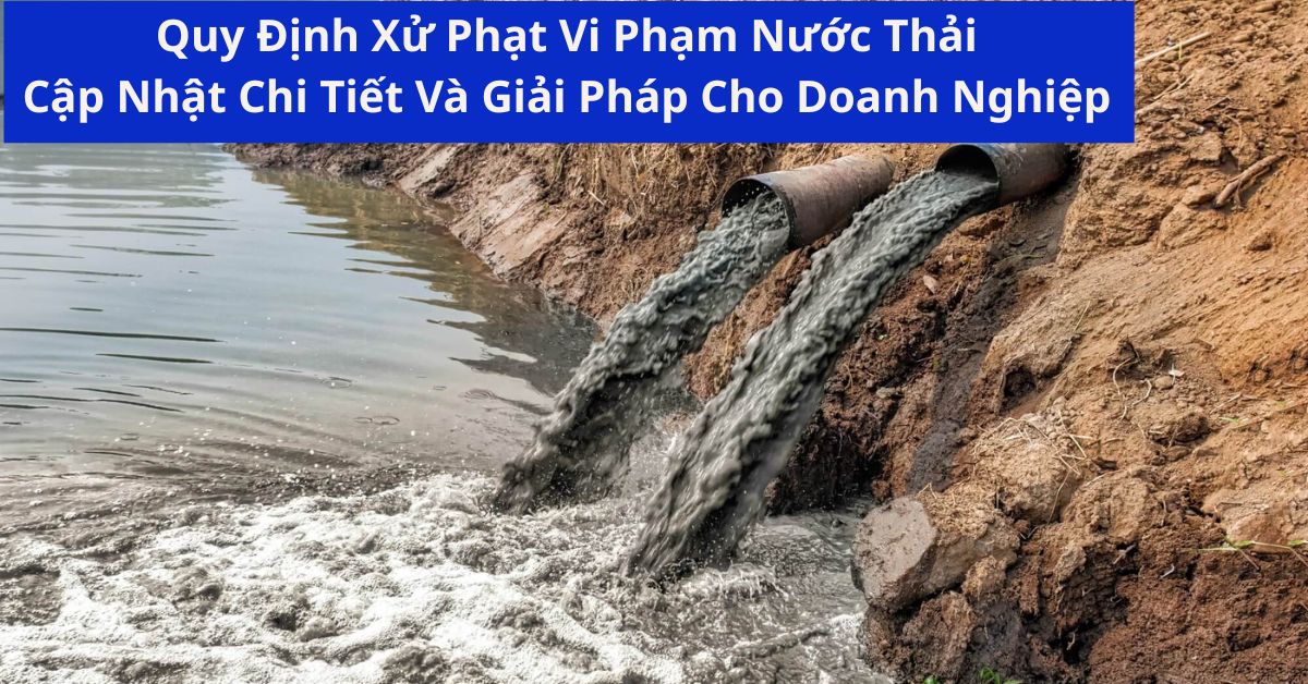 Quy Định Xử Phạt Vi Phạm Nước Thải: Cập Nhật Chi Tiết Và Giải Pháp Cho Doanh Nghiệp