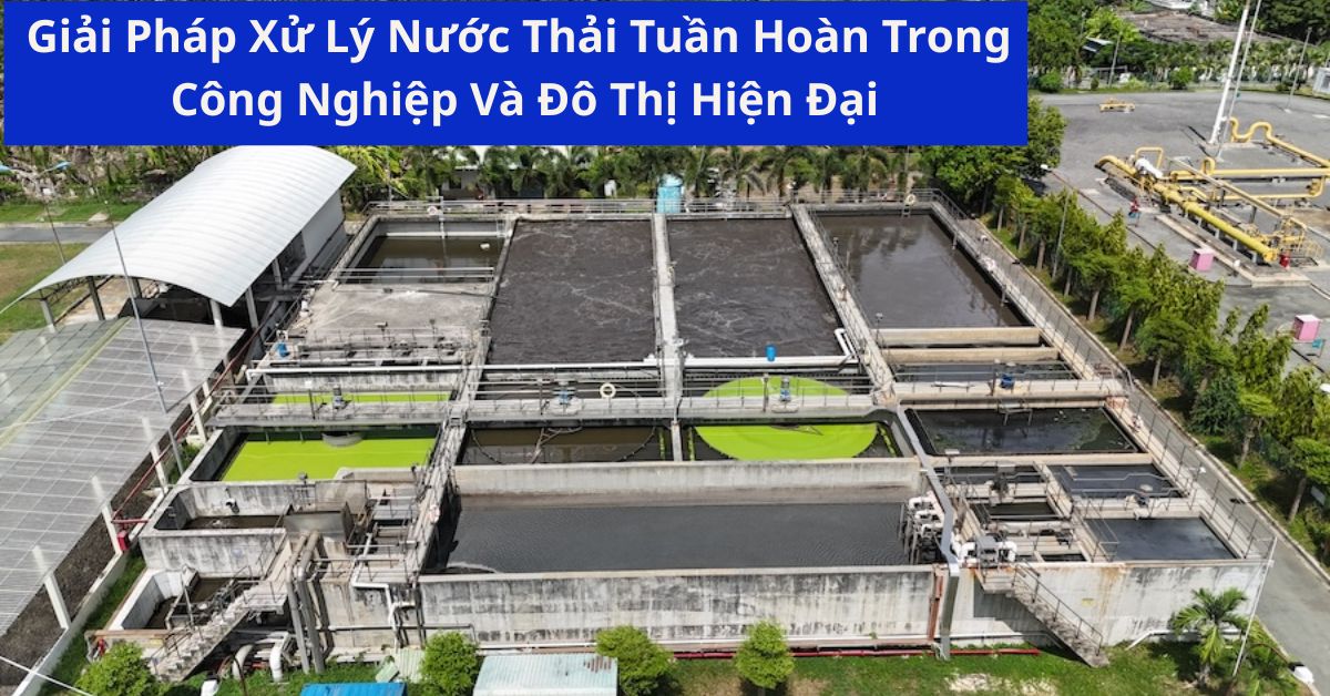 Giải Pháp Xử Lý Nước Thải Tuần Hoàn Trong Công Nghiệp Và Đô Thị Hiện Đại