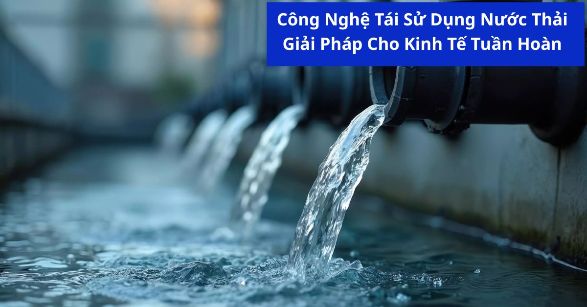 Công Nghệ Tái Sử Dụng Nước Thải – Giải Pháp Cho Kinh Tế Tuần Hoàn
