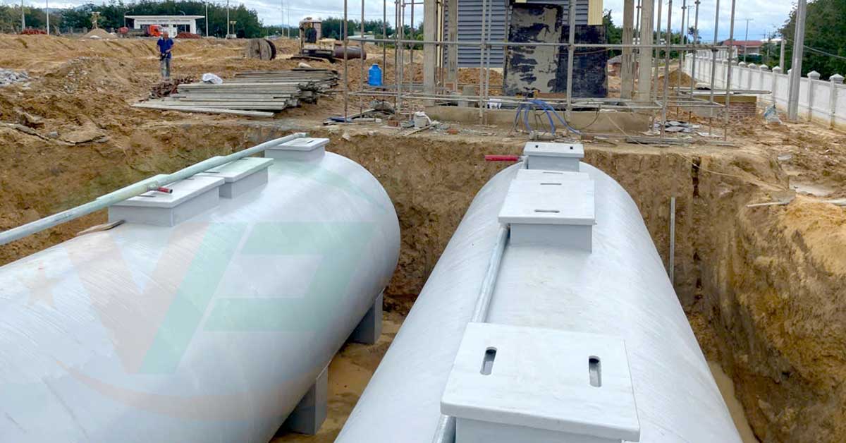 Dự án xử lý nước thải sinh hoạt 100m3/ngày đêm tại Kon Tum