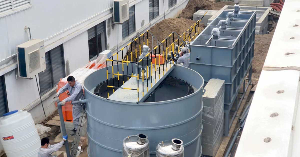 Giải pháp xử lý nước thải cho nhà máy mực in