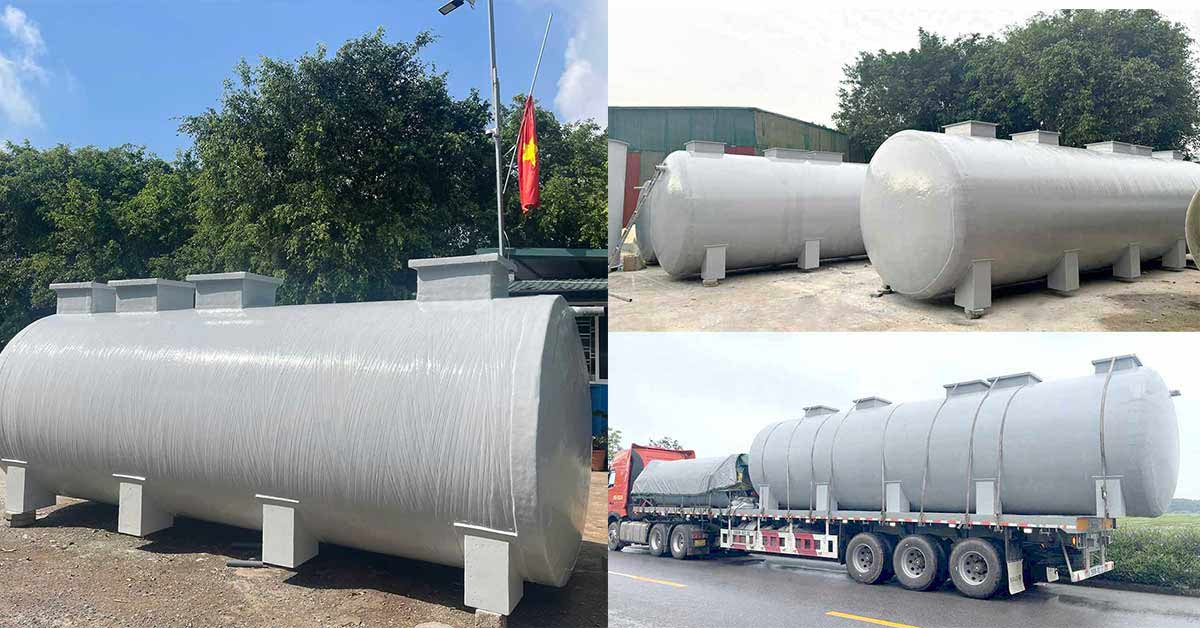 Hệ thống xử lý nước thải hợp khối composite
