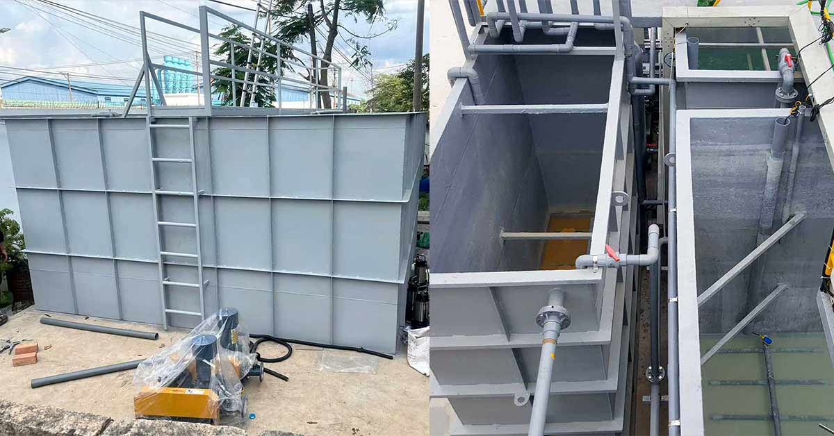 Module xử lý nước thải hợp khối