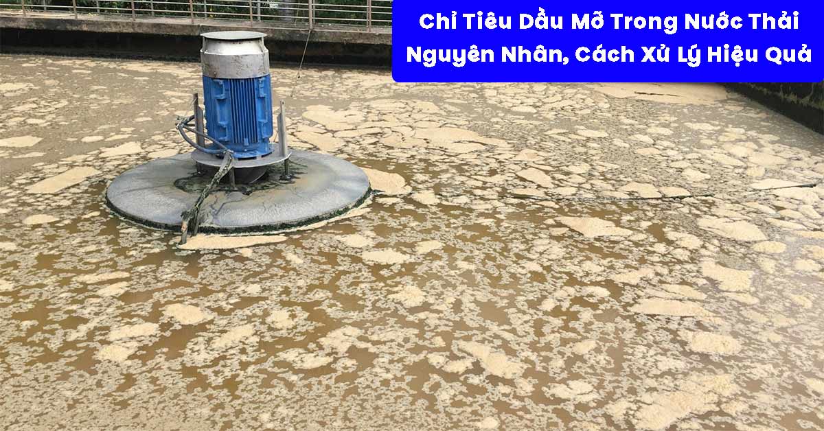 Chỉ Tiêu Dầu Mỡ Trong Nước Thải: Nguyên Nhân, Tác Động Và Cách Xử Lý Hiệu Quả