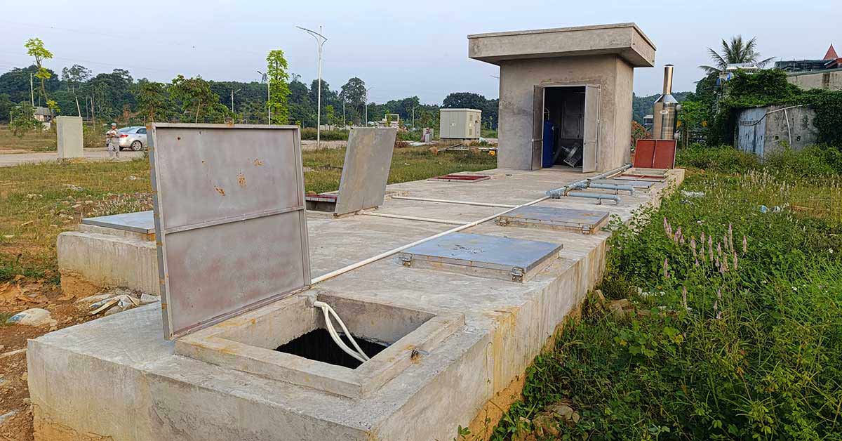 Hệ thống xử lý nước thải hiện đại không phát sinh mùi hôi