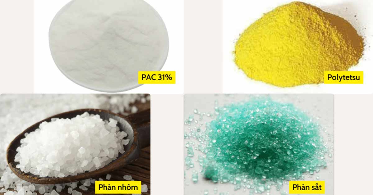 Hóa chất keo tụ - tạo bông