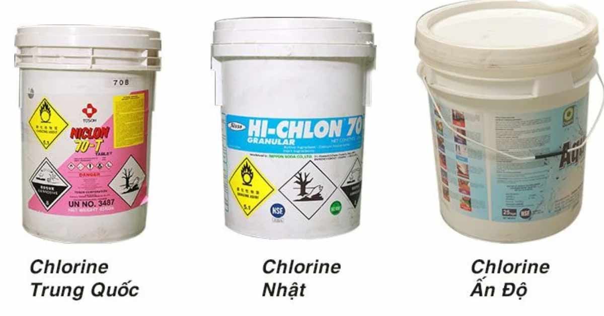 HÓa chất khử trùng clorine