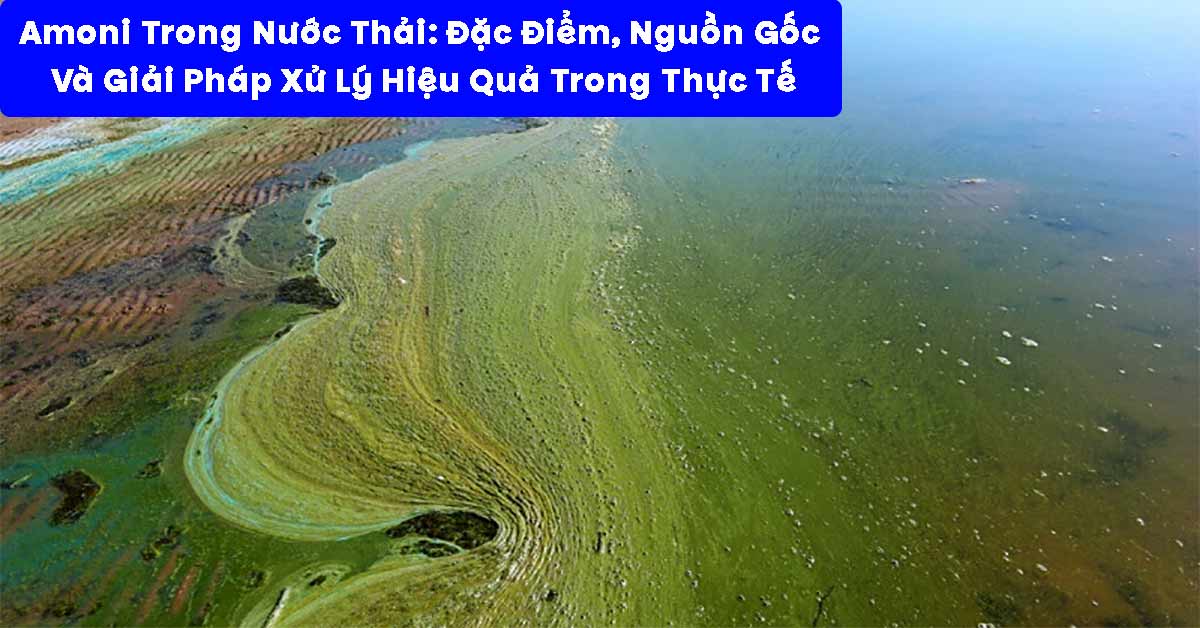Amoni Trong Nước Thải: Đặc Điểm, Nguồn Gốc Và Giải Pháp Xử Lý Hiệu Quả Trong Thực Tế