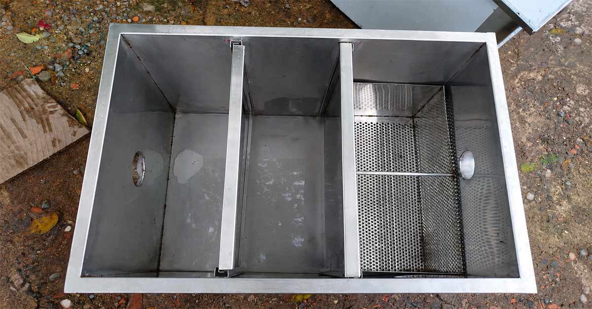 Bể tách mỡ 3 ngăn