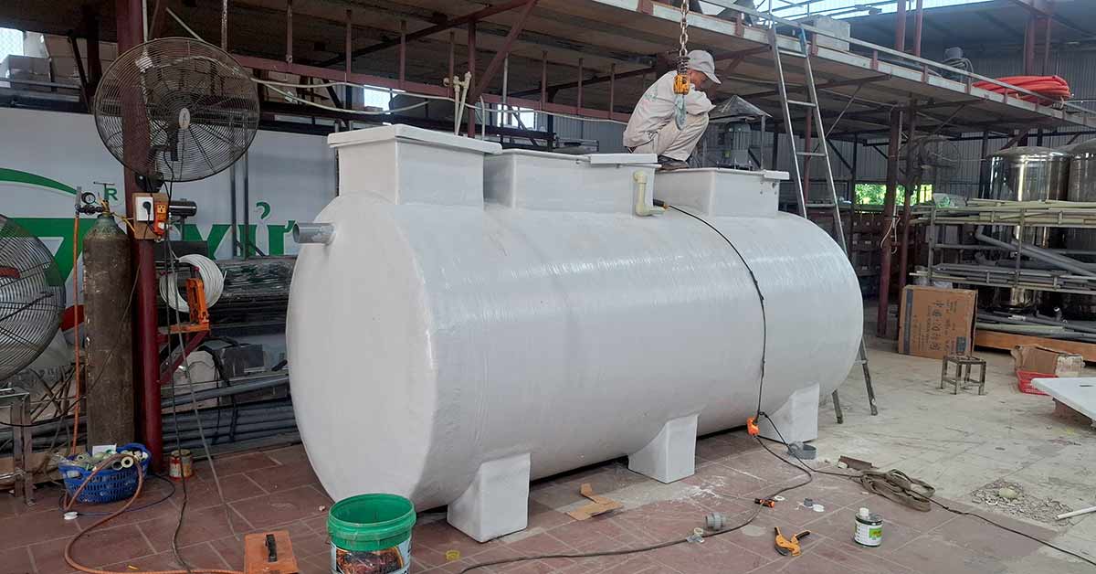 Module xử lý nước thải sinh hoạt 10m3/ngày đêm