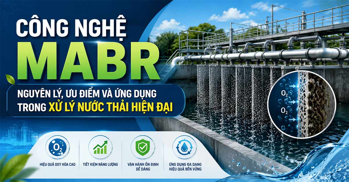 Công nghệ MABR trong xử lý nước thải