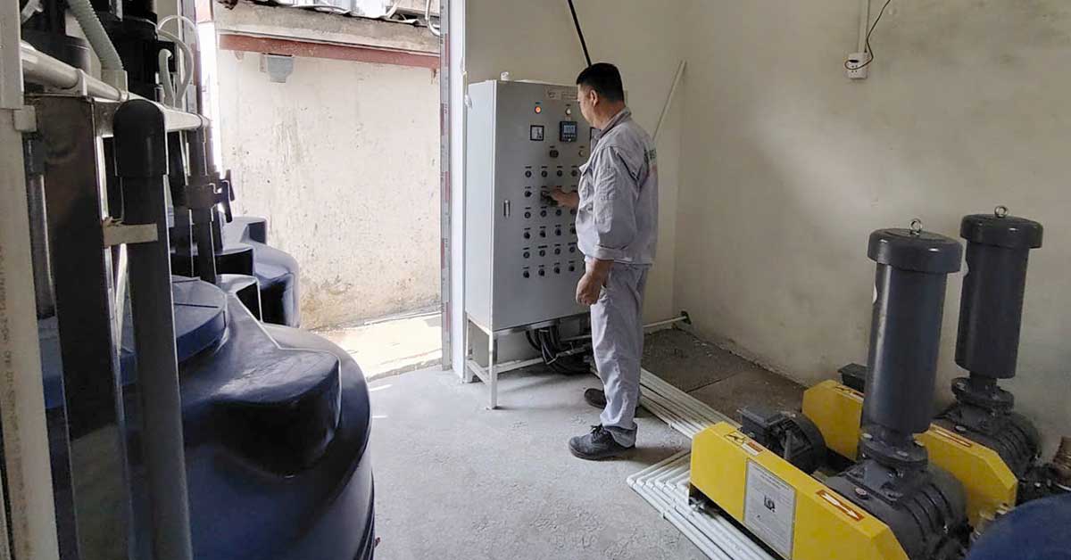 Vận hành thử hệ thống trước khi tiến hành nuôi cấy vi sinh