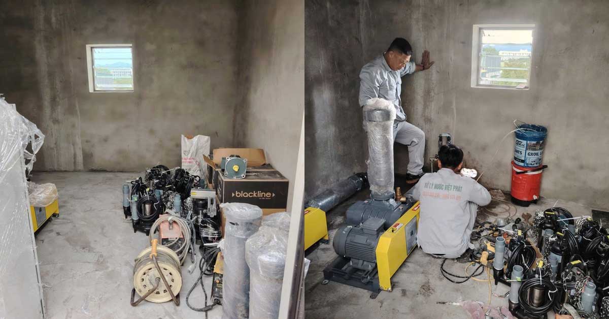 Lắp đặt thiết bị cơ khí và thiết bị công nghệ
