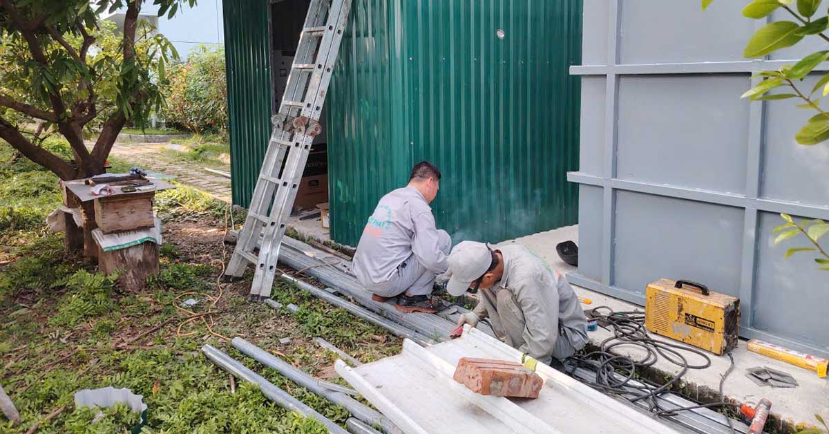 Lắp đặt hệ thống đường ống công nghệ